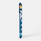 Coque iPhone 16 Ufodog logo 45g starry night (Côté gauche)