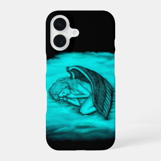 Coque iPhone 16 Un ange endormi (Verso)