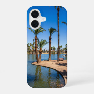Coque iPhone 16 un magnifique paysage printanier à Encanto Park