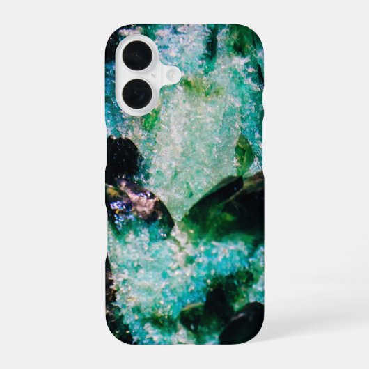 Coque iPhone 16 Une Aura d'Emeraudes (Verso)