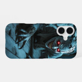 Coque iPhone 16 Une Créature Terrifiante (Verso Horizontal)