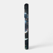 Coque iPhone 16 Une fleur d'espace (Côté gauche)