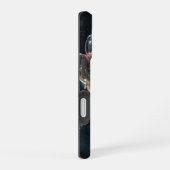 Coque iPhone 16 Une fleur d'espace (Côté droit)