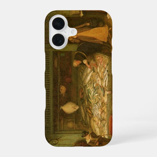 Coque iPhone 16 Une poissonnerie par Frederick Walker (Verso)