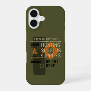 Coque iPhone 16 Unique Chasse Chasse Cargo Gear