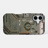 Coque iPhone 16 UNIT-77 #004 : Bouclier de Vanguard 77 (Verso Horizontal)