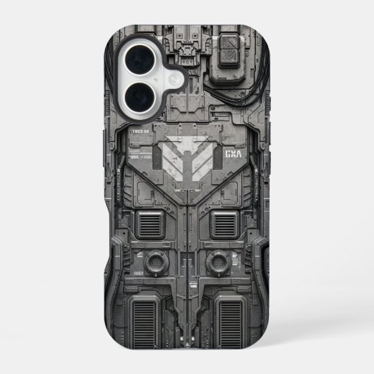 Coque iPhone 16 UNIT-77 #019 : Vortex du Chaos (Verso)