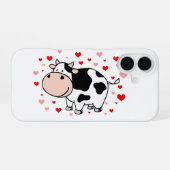 Coque iPhone 16 Vache (Verso Horizontal)