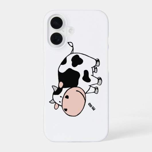Coque iPhone 16 Vache (Verso)