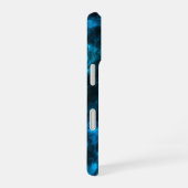 Coque iPhone 16 Vague bleu foncé (Côté droit)