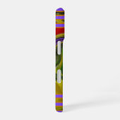 Coque iPhone 16 Vague Liquide Funky (Côté droit)