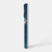 Coque iPhone 16 vagues au milieu de la mer (Côté gauche)