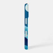Coque iPhone 16 Vagues célestes : Un abstrait rêveur (Côté droit)