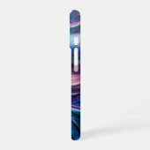 Coque iPhone 16 Vagues Colorées (Côté gauche)