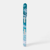 Coque iPhone 16 Vagues de l'océan bleu (Côté droit)