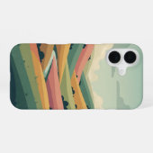 Coque iPhone 16 Vallée pastorale vintage (Verso Horizontal)