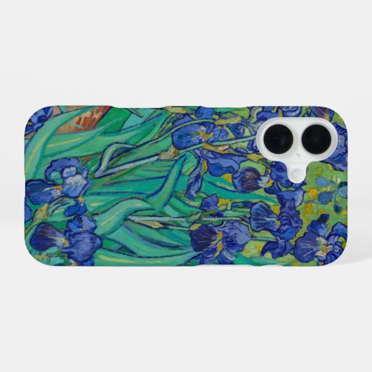 Coque iPhone 16 Van Gogh Irises (Verso Horizontal)