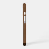 Coque iPhone 16 Vapeur de café géométrique rétro (Côté gauche)