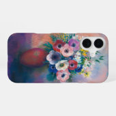 Coque iPhone 16 Vase D’anémones | Odilon Redon (Verso Horizontal)