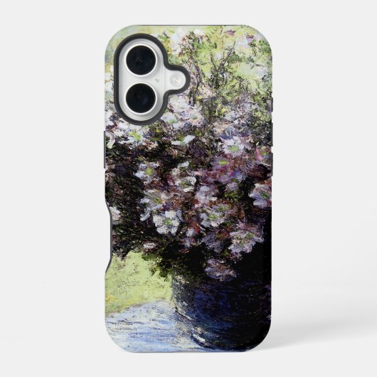 Coque iPhone 16 Vase de fleurs (Verso)