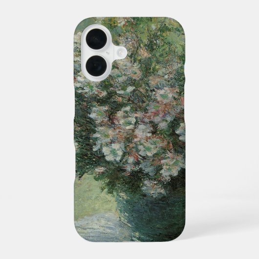 Coque iPhone 16 Vase de fleurs par Claude Monet (Verso)