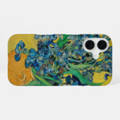 Coque iPhone 16 Vase Van Gogh avec Iris Classic Impressionnisme (Verso Horizontal)