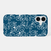 Coque iPhone 16 Vélos grands et petits (Verso Horizontal)