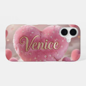 Coque iPhone 16 Venice - Personalized Hoodie – Gift for Her (Verso Horizontal)