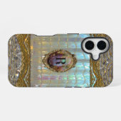 Coque iPhone 16 Veraspeece Sweet Baroque Monogramme (Verso Horizontal)