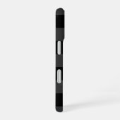 Coque iPhone 16 Vérification rétroactive noire (Côté droit)