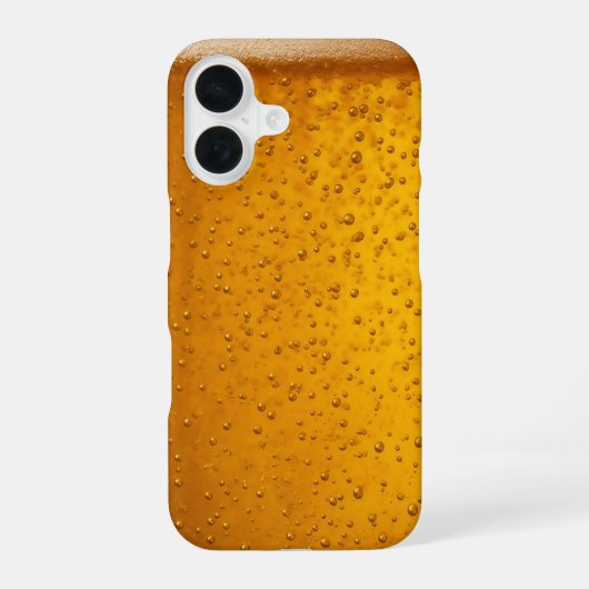Coque iPhone 16 Verre de bière drôle Photo (Verso)