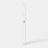 Coque iPhone 16 Verre de tir de partie avec texte (Côté gauche)