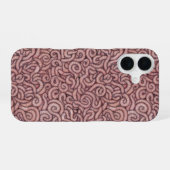 Coque iPhone 16 vers de terre (gros) (Verso Horizontal)