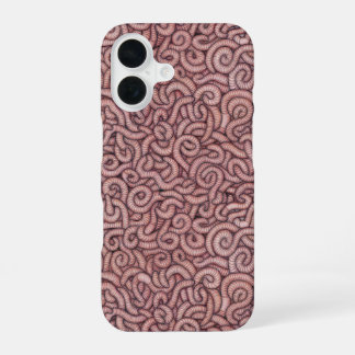 Coque iPhone 16 vers de terre (gros)