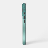 Coque iPhone 16 Vert œuf de Robin (Côté gauche)