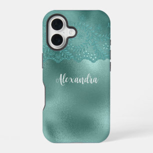 Coque iPhone 16 Vert œuf de Robin