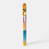 Coque iPhone 16 Vibrant Speed Burst Neon Abstrait Energy Art (Côté gauche)