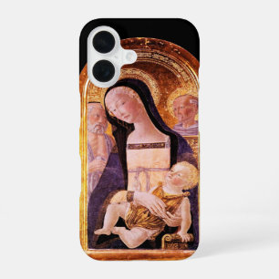 COQUE iPhone 16 VIERGE À L'ENFANT ET SAINTS