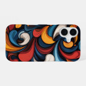 Coque iPhone 16 Vignes dynamiques (Verso Horizontal)