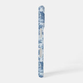 Coque iPhone 16 Village Blue Toile (Côté droit)