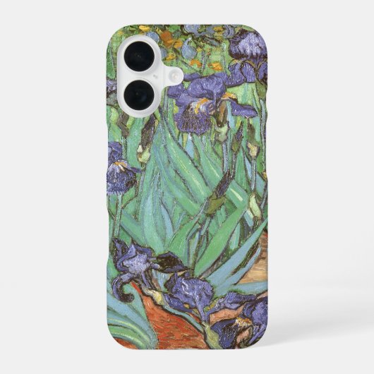 Coque iPhone 16 Vincent van Gogh - Les Iris (Verso)