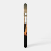 Coque iPhone 16 Vintage Cactus at Sunset (Côté gauche)