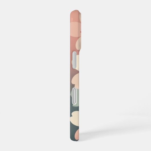 Coque iPhone 16 Vintage Cherry Blossoms (Côté droit)