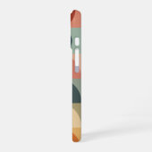 Coque iPhone 16 Vintage Circle-Arc Stacking (Côté gauche)