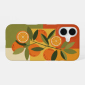 Coque iPhone 16 Vintage Citrus Branch (Verso Horizontal)