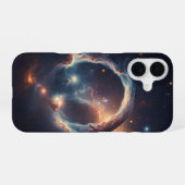 Coque iPhone 16 Vintage Cosmic Arc (Verso Horizontal)