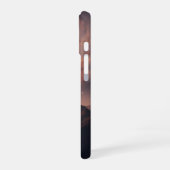 Coque iPhone 16 Vintage Cosmic Landscape (Côté gauche)