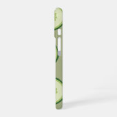 Coque iPhone 16 Vintage Cucumber Slice Pattern (Côté gauche)