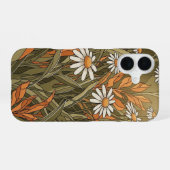 Coque iPhone 16 Vintage Daisy Garden (Verso Horizontal)