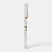 Coque iPhone 16 Vintage Fruit with Stylized Grapes (Côté droit)